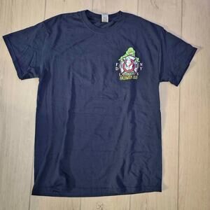 Limited Edition FDNY Ladder 8 (Halloween Ghostbusters) Navy Blue Shirt - 2021